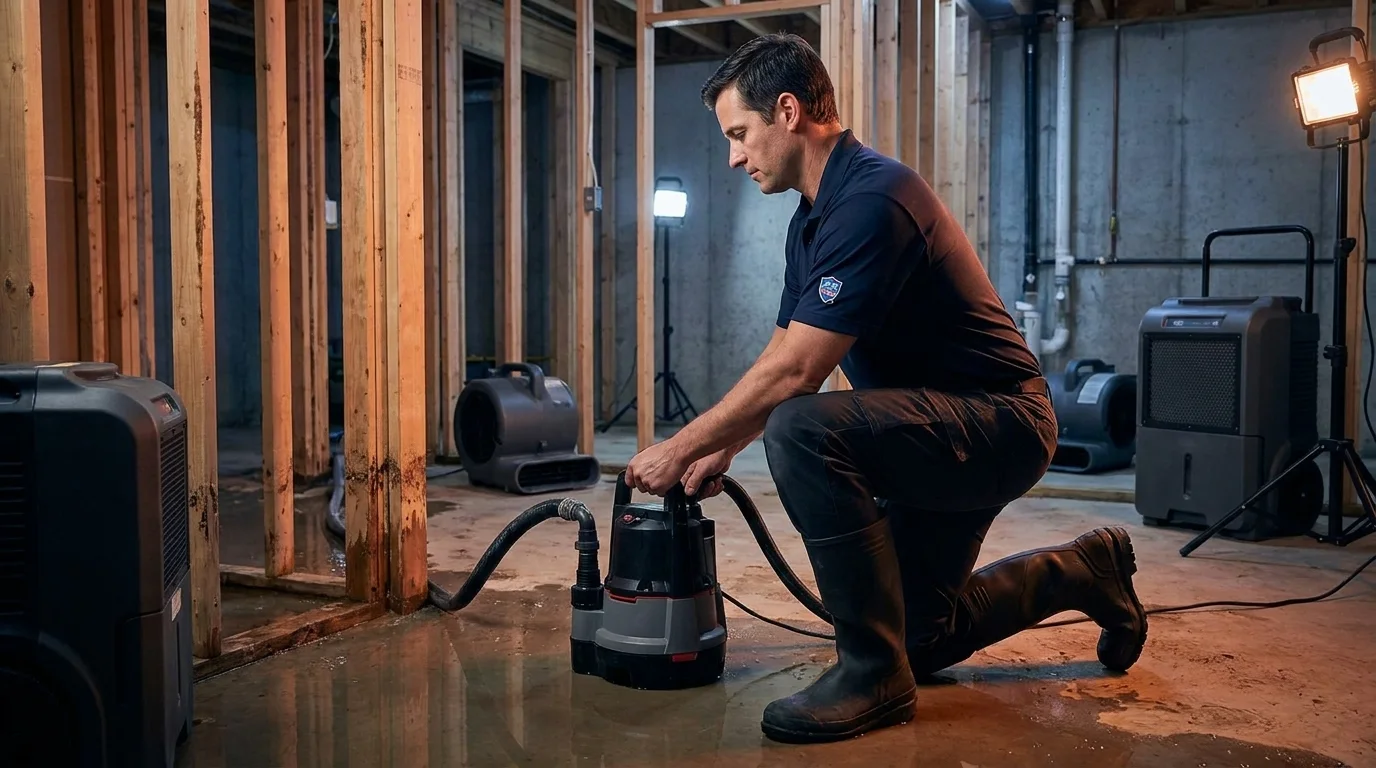 24/7 Emergency Basement Flooding Cleanup in Abilene