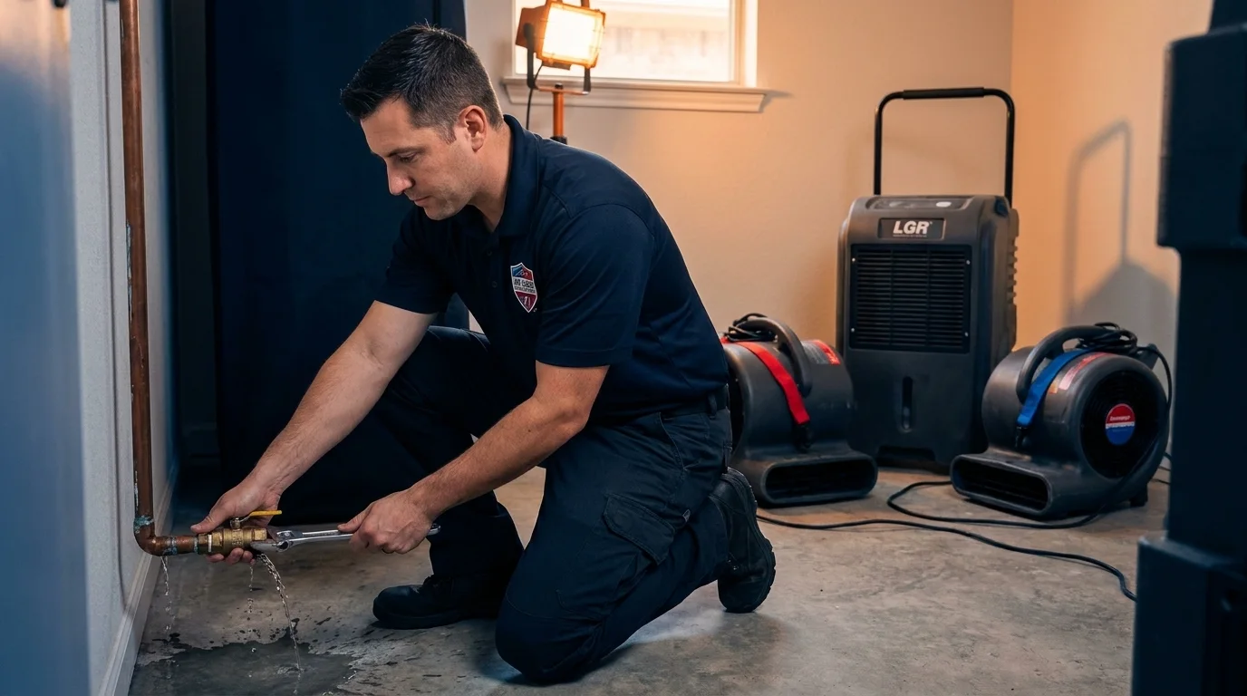 24/7 Emergency Burst Pipe Cleanup and Repair in Abilene