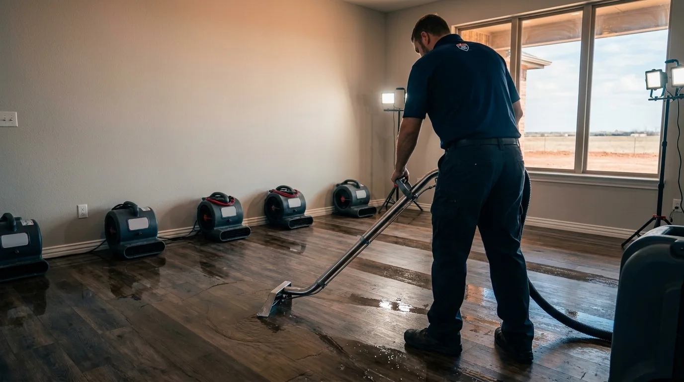 24/7 Emergency Water Removal & Cleanup in Abilene